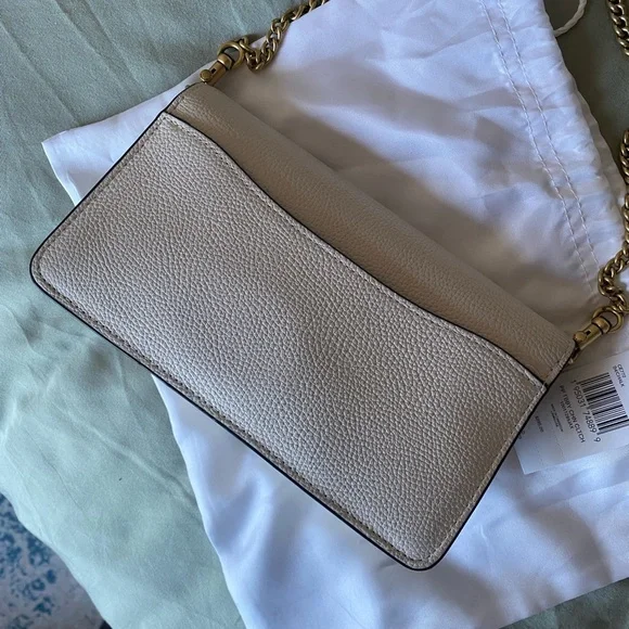 Coach Tabby Chain Clutch in Chalk - Picture 8 of 8